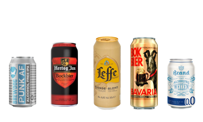 Blikjes bier
